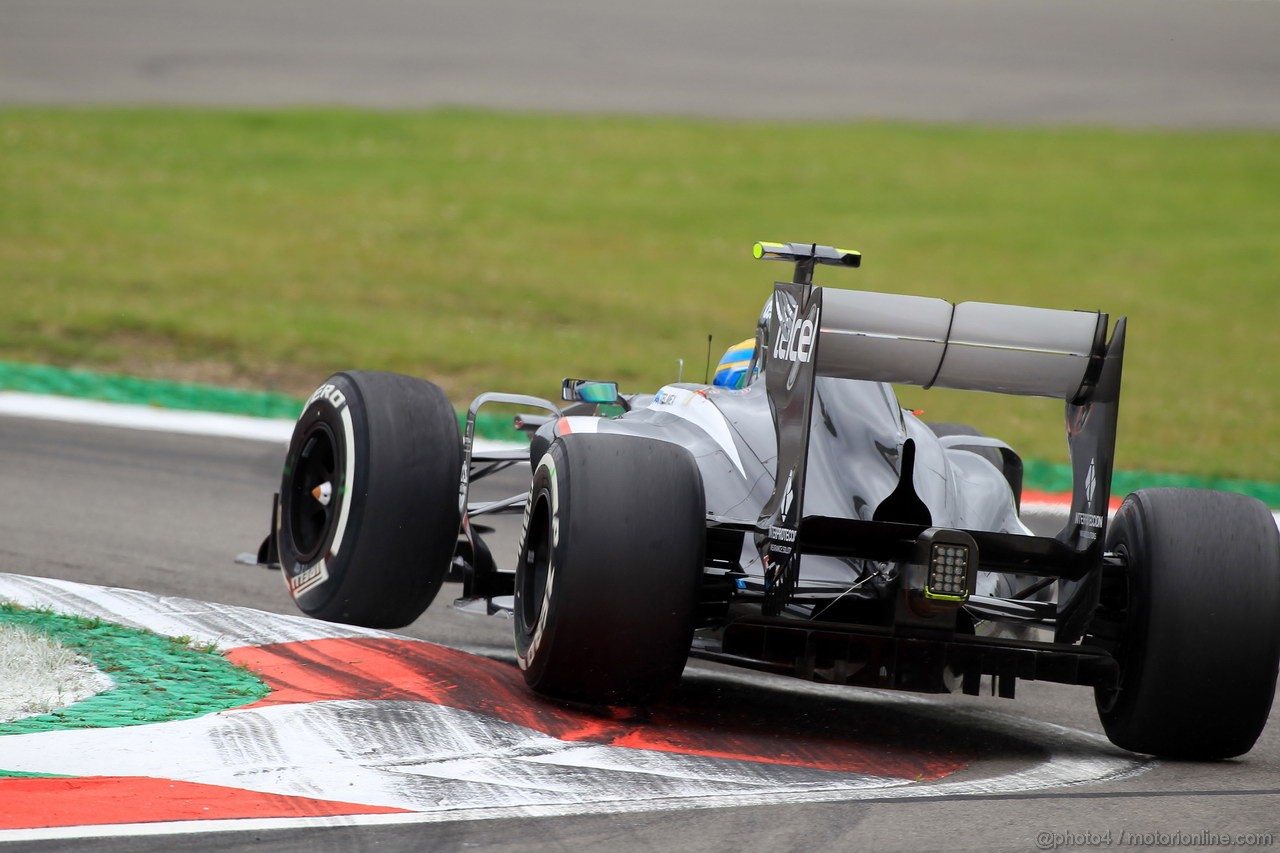 GP GERMANIA, 05.07.2013- Prove Libere 1, Esteban Gutierrez (MEX), Sauber F1 Team C32 