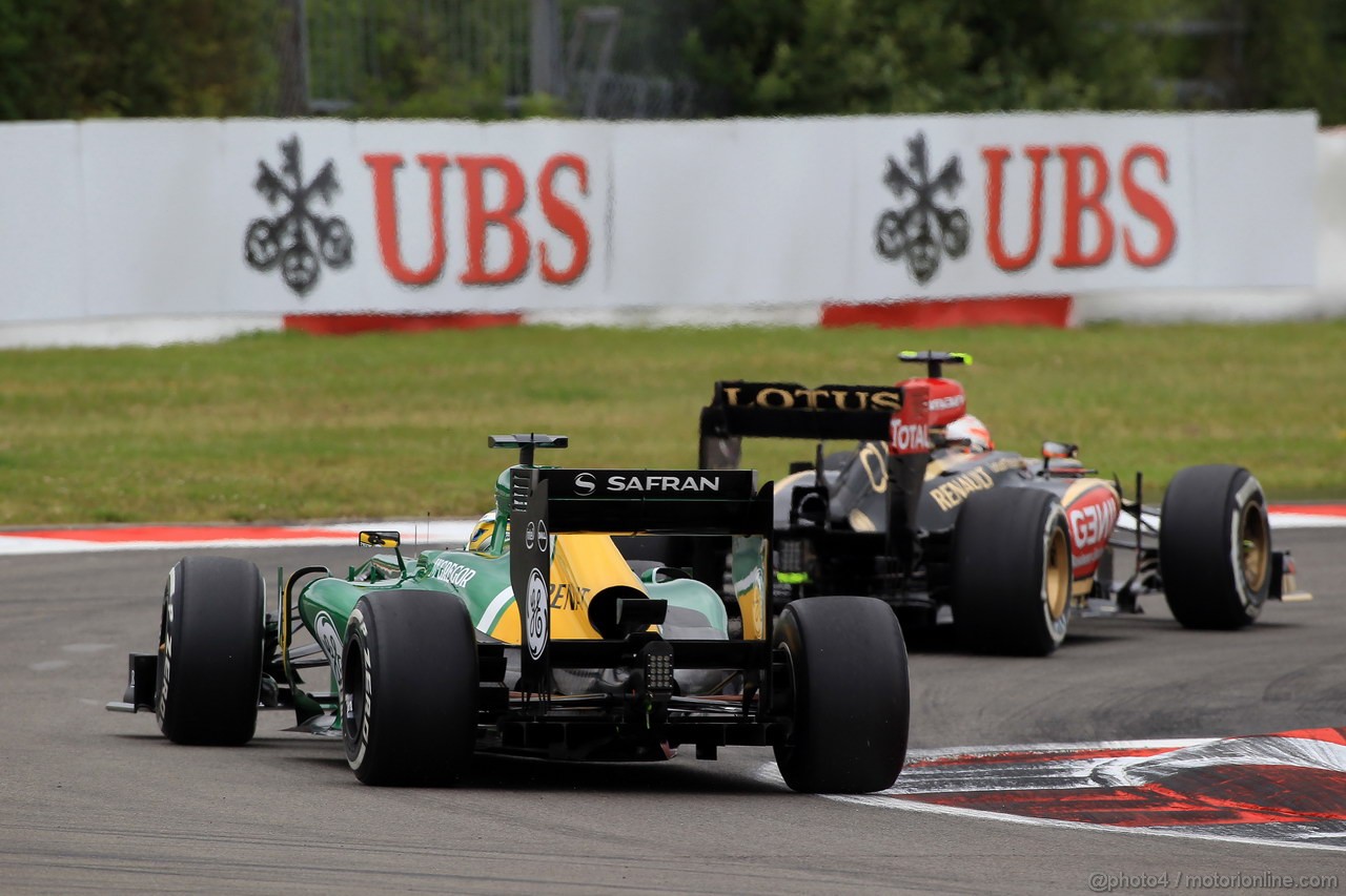 GP GERMANIA, 05.07.2013- Prove Libere 1, Charles Pic (FRA) Caterham F1 Team CT03 
