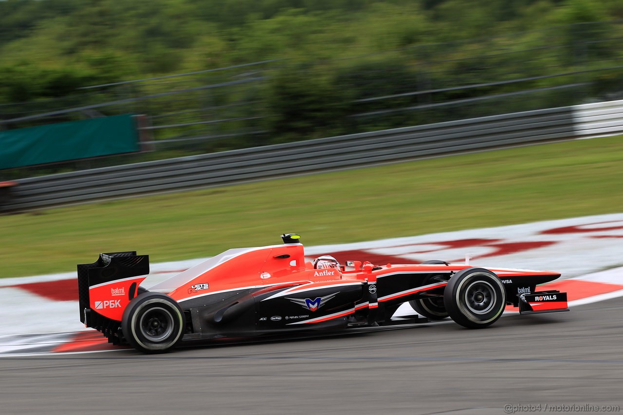 GP GERMANIA, 05.07.2013- Prove Libere 1, Max Chilton (GBR), Marussia F1 Team MR02 