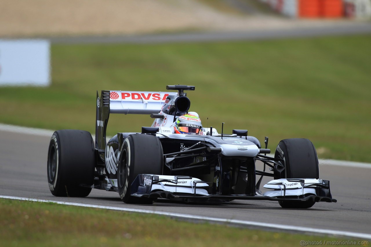 GP GERMANIA, 05.07.2013- Prove Libere 1, Pastor Maldonado (VEN) Williams F1 Team FW35 