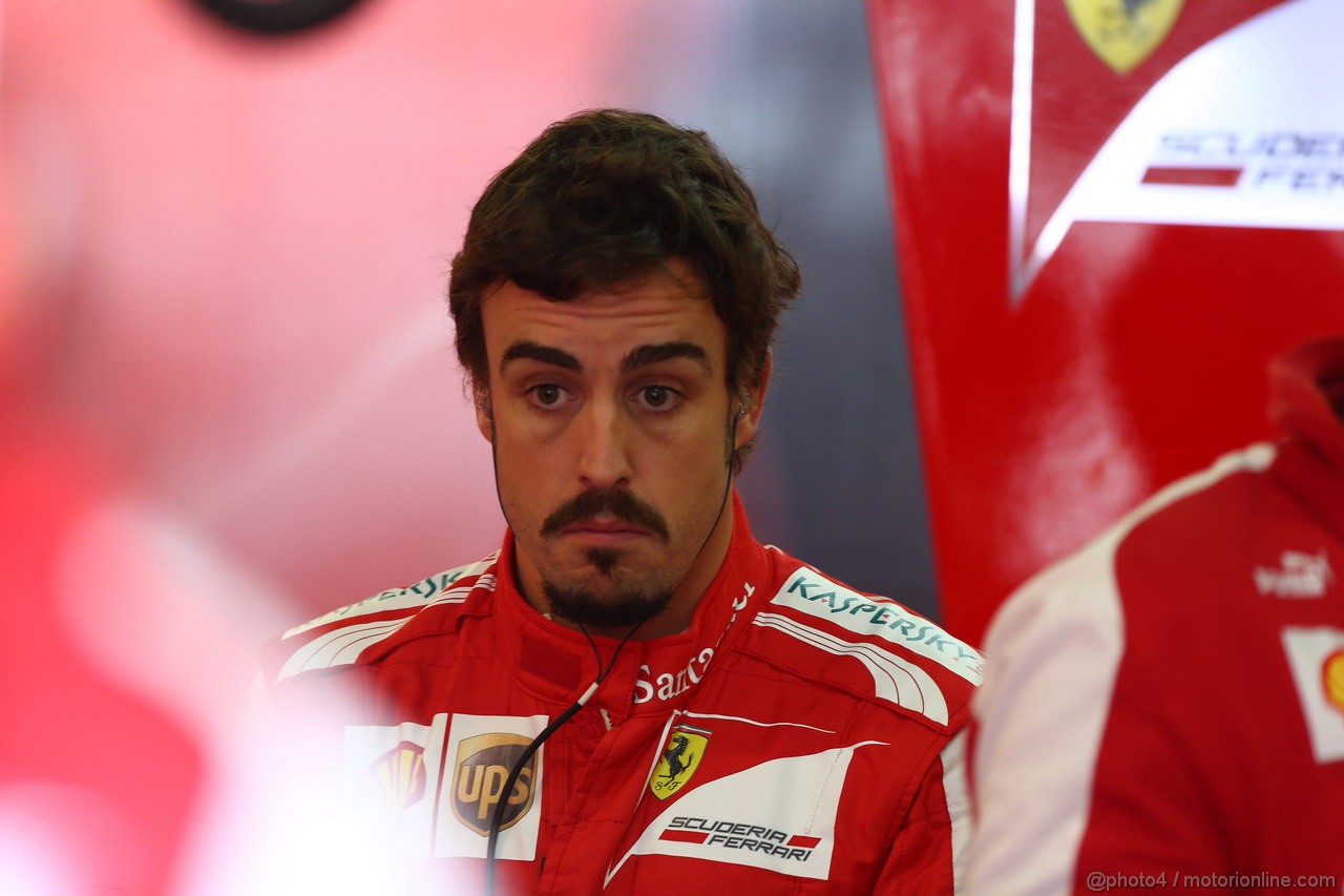 GP GERMANIA, 05.07.2013- Prove Libere 1, Fernando Alonso (ESP) Ferrari F138 
