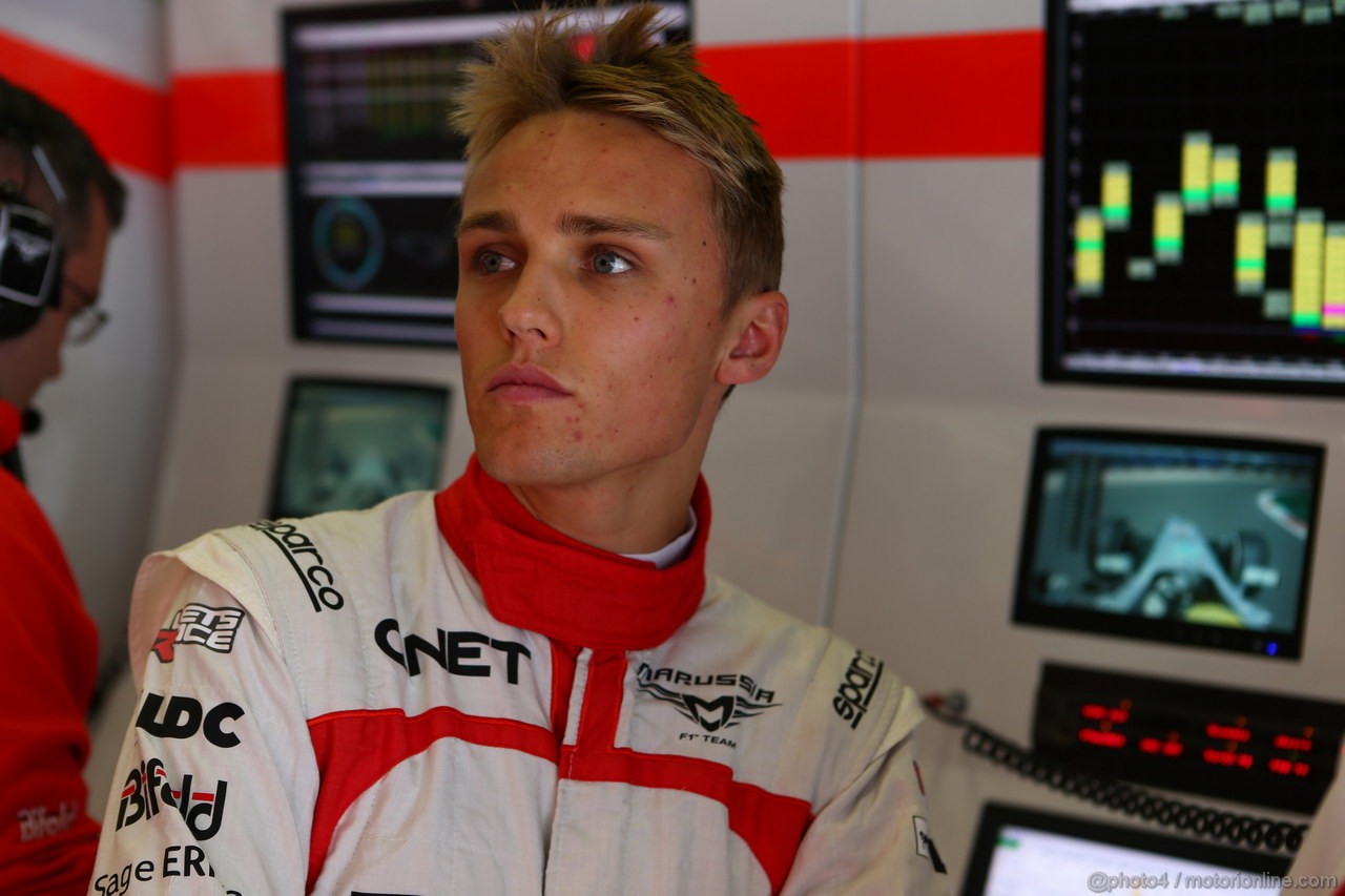 GP GERMANIA, 05.07.2013- Prove Libere 1, Max Chilton (GBR), Marussia F1 Team MR02 
