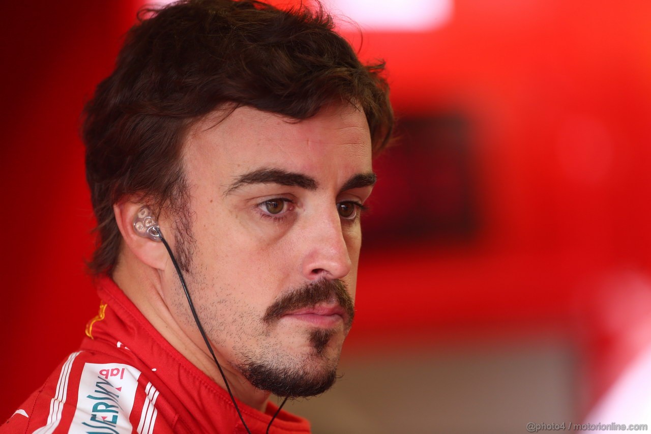 GP GERMANIA, 05.07.2013- Prove Libere 1,Fernando Alonso (ESP) Ferrari F138 