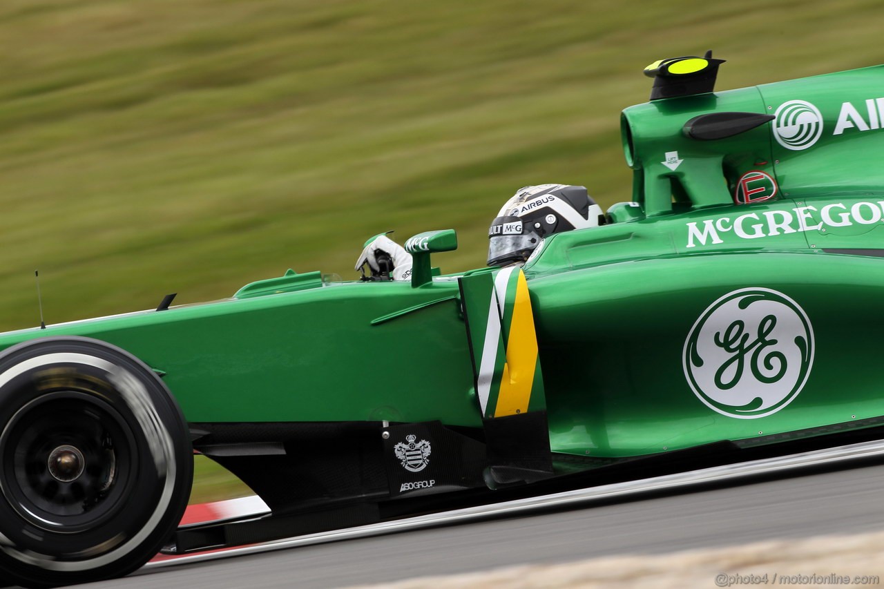 GP GERMANIA, 05.07.2013- Prove Libere 2, Giedo Van der Garde (NED), Caterham F1 Team CT03 