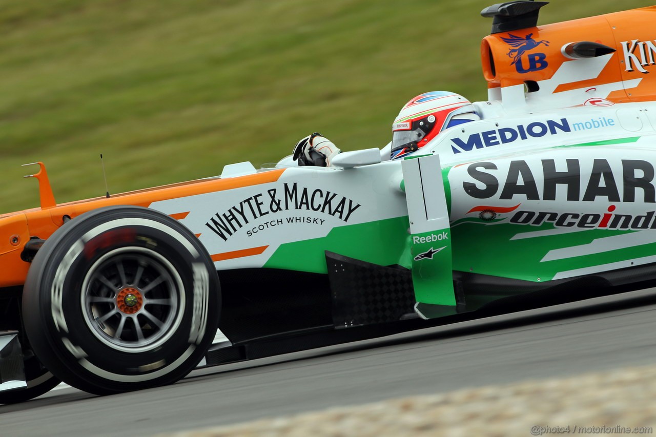 GP GERMANIA, 05.07.2013- Prove Libere 2, Paul di Resta (GBR) Sahara Force India F1 Team VJM06 