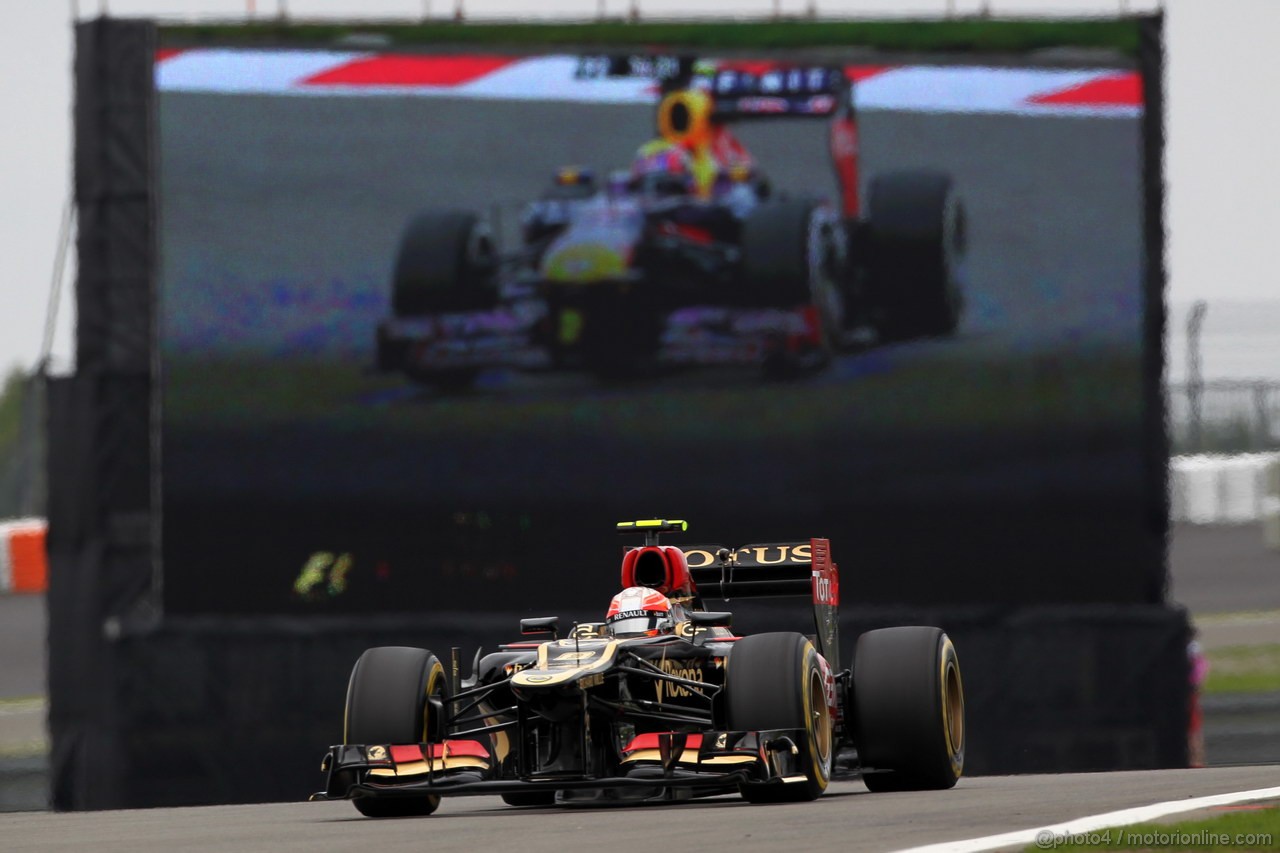 GP GERMANIA, 05.07.2013- Prove Libere 2, Romain Grosjean (FRA) Lotus F1 Team E21 