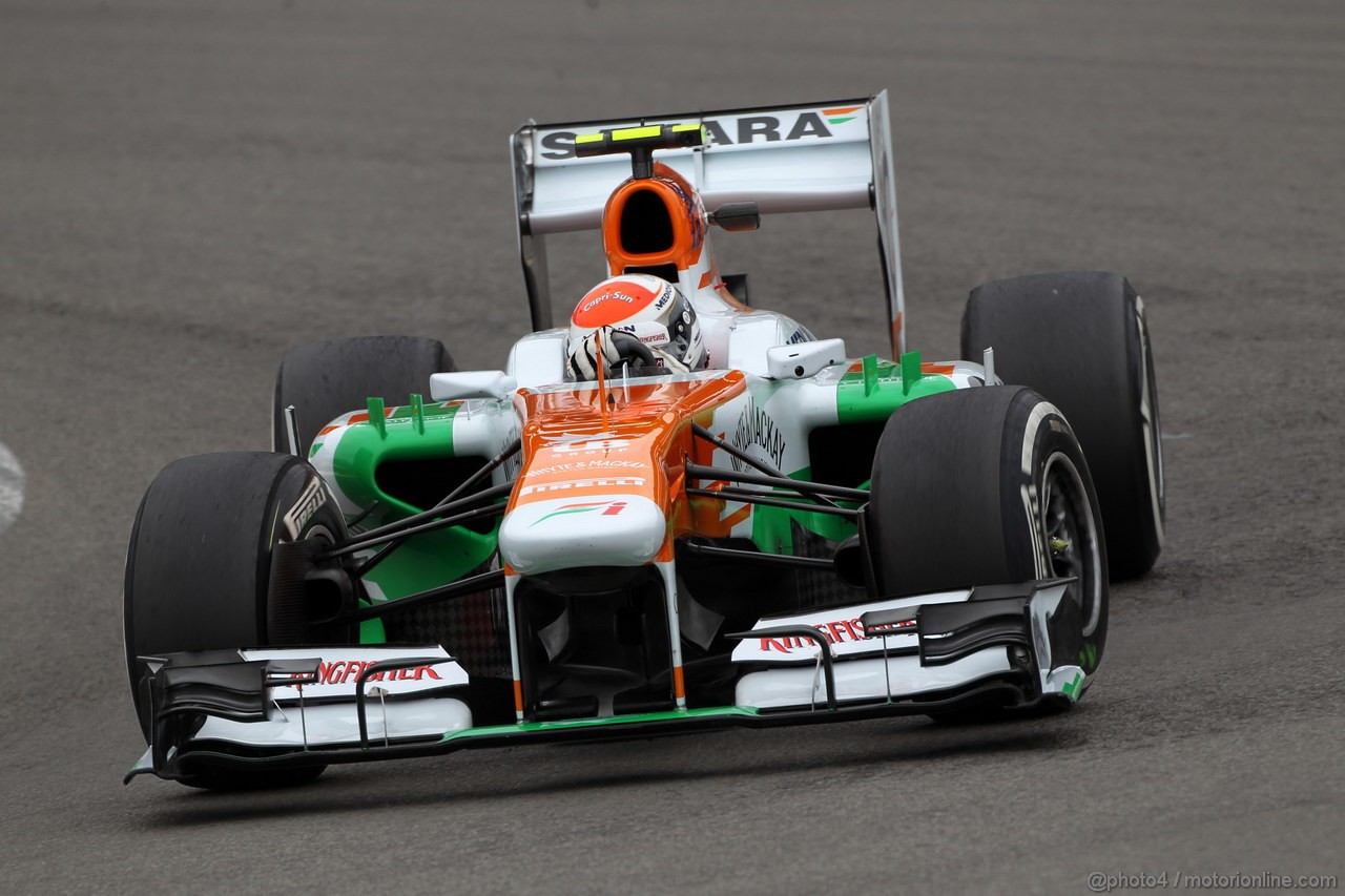 GP GERMANIA, 05.07.2013- Prove Libere 2, Adrian Sutil (GER), Sahara Force India F1 Team VJM06 