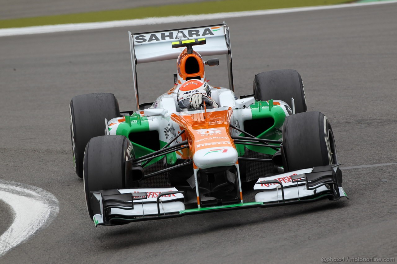 GP GERMANIA, 05.07.2013- Prove Libere 2,Adrian Sutil (GER), Sahara Force India F1 Team VJM06 
