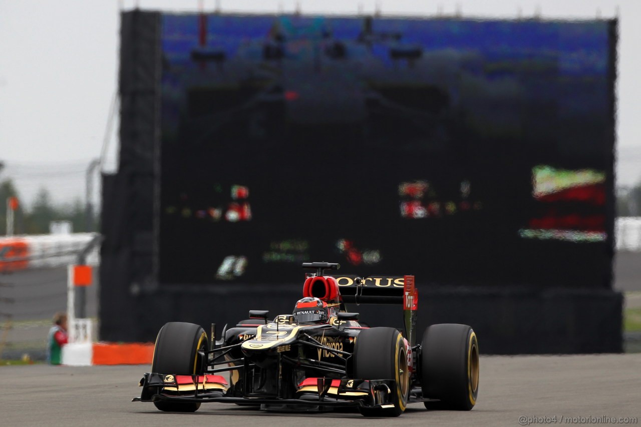 GP GERMANIA, 05.07.2013- Prove Libere 2, Kimi Raikkonen (FIN) Lotus F1 Team E21 