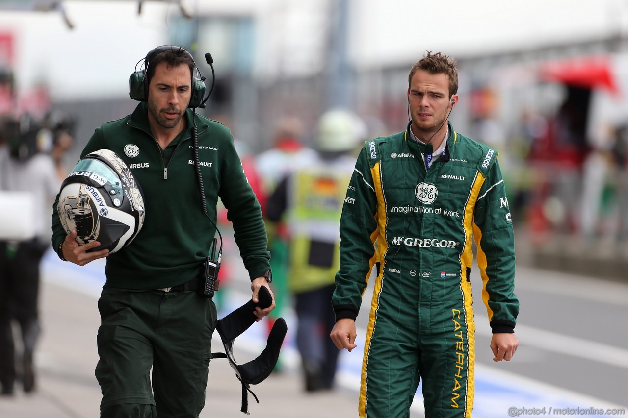 GP GERMANIA, 05.07.2013- Prove Libere 2, Giedo Van der Garde (NED), Caterham F1 Team CT03