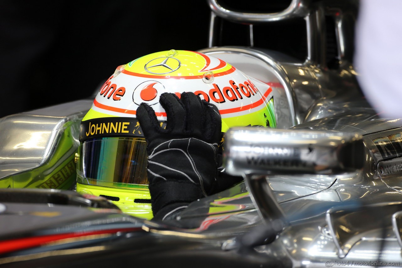 GP GERMANIA, 05.07.2013- Prove Libere 2, Sergio Perez (MEX) McLaren MP4-28 