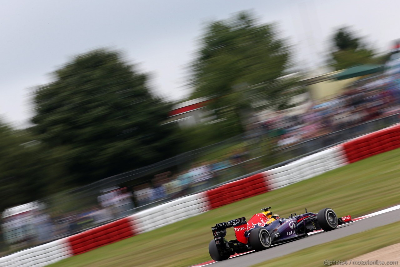 GP GERMANIA, 05.07.2013- Prove Libere 2, Sebastian Vettel (GER) Red Bull Racing RB9 