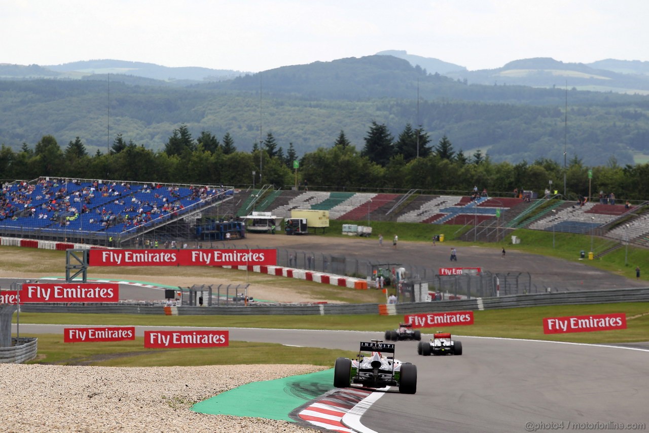 GP GERMANIA, 05.07.2013- Prove Libere 2, Sebastian Vettel (GER) Red Bull Racing RB9 
