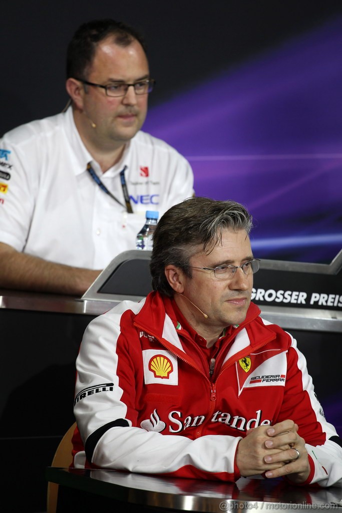 GP GERMANIA, 05.07.2013- Conferenza Stampa, Pat Fry (GBR), Technical Director (Chassis), Ferrari 