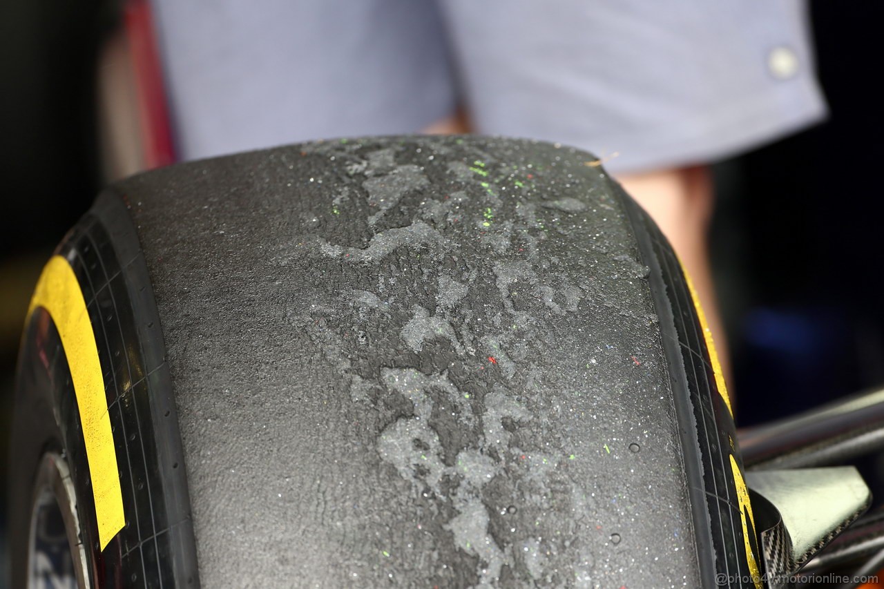 GP GERMANIA, 05.07.2013- Prove Libere 2, Pirelli Tyre
