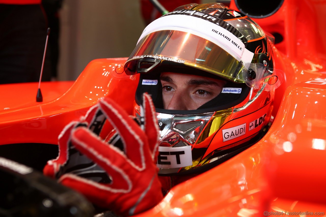 GP GERMANIA, Jules Bianchi (FRA) Marussia F1 Team MR02 05.07.2013- Prove Libere 2, 