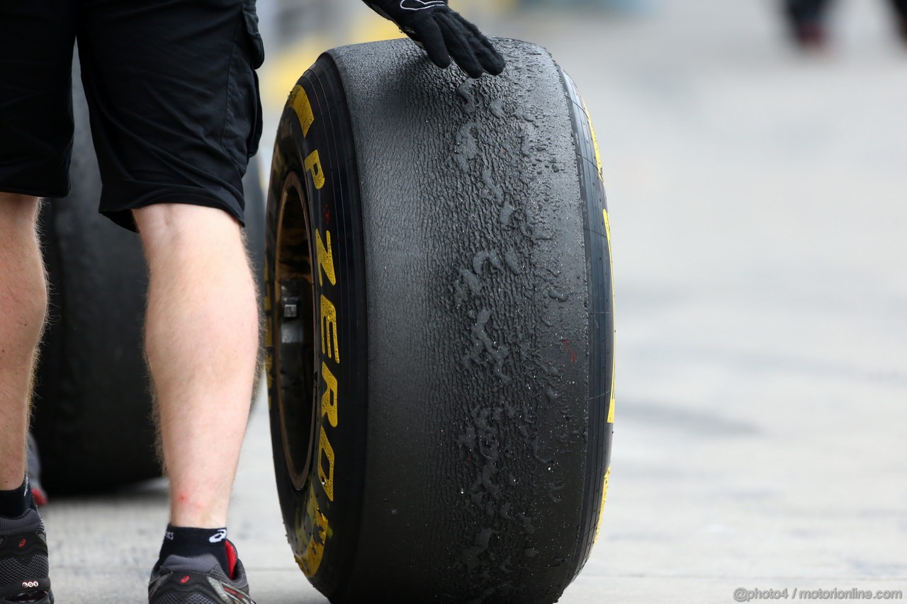 GP GERMANIA, 05.07.2013- Prove Libere 2, Pirelli Tyre