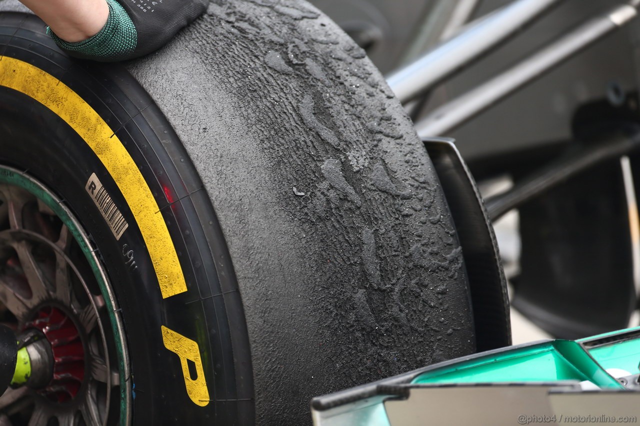GP GERMANIA, 05.07.2013- Prove Libere 2, Pirelli Tyre