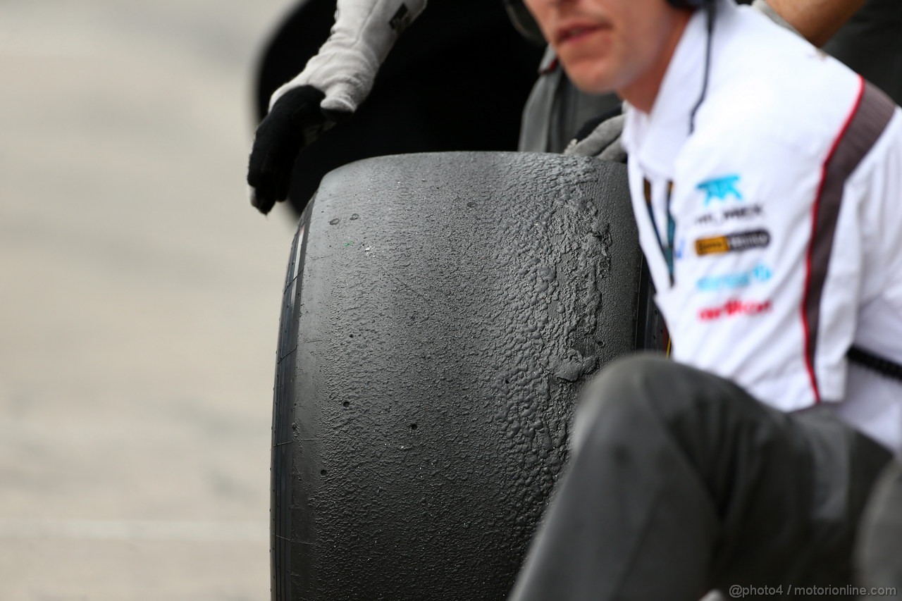 GP GERMANIA, 05.07.2013- Prove Libere 2, Pirelli Tyre