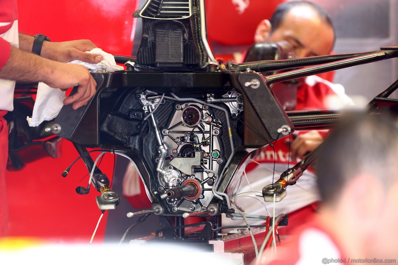 GP GERMANIA, 05.07.2013- Ferrari F138, detail