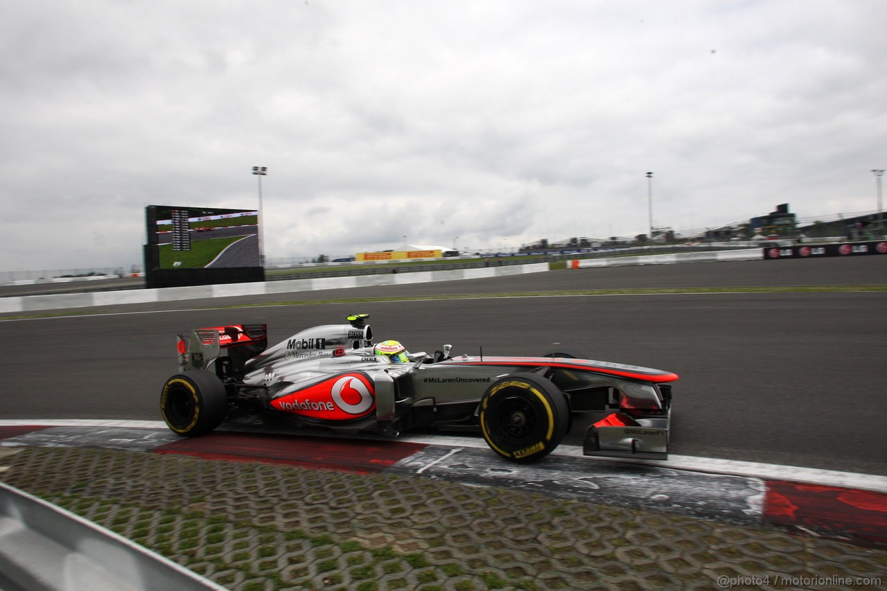 GP GERMANIA, 05.07.2013- Prove Libere 2, Sergio Perez (MEX) McLaren MP4-28 