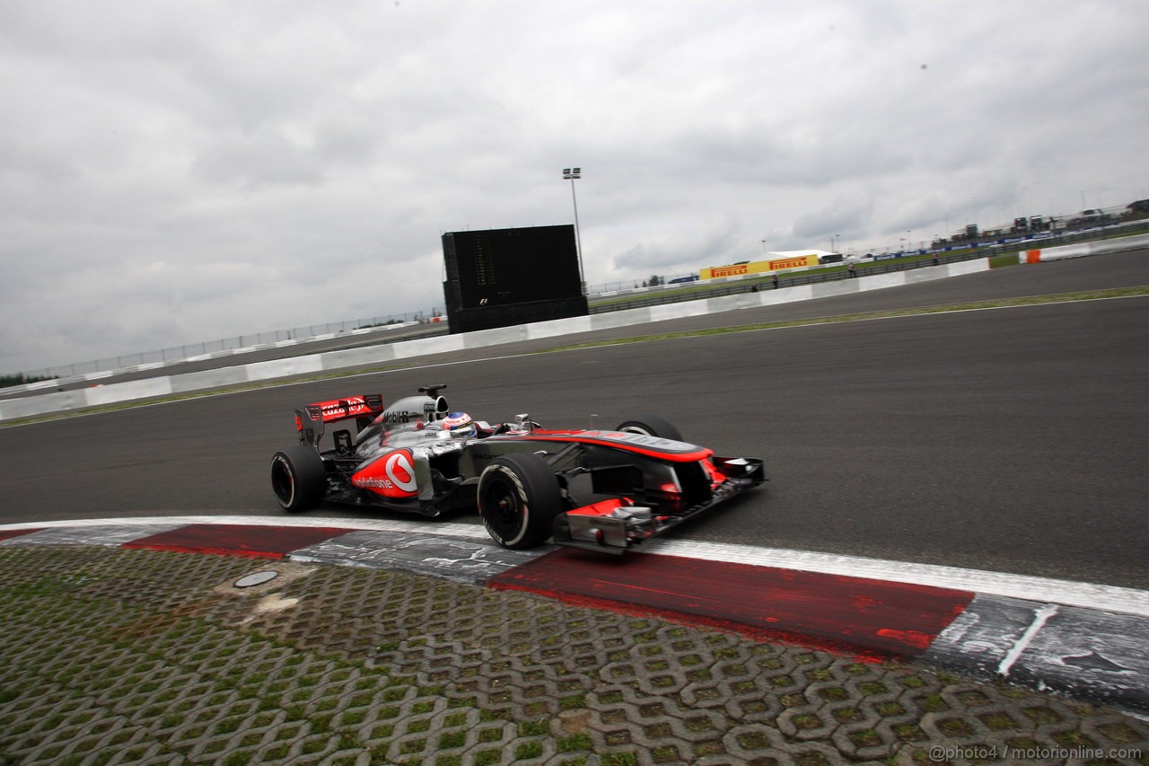 GP GERMANIA, 05.07.2013- Prove Libere 2, Jenson Button (GBR) McLaren Mercedes MP4-28 