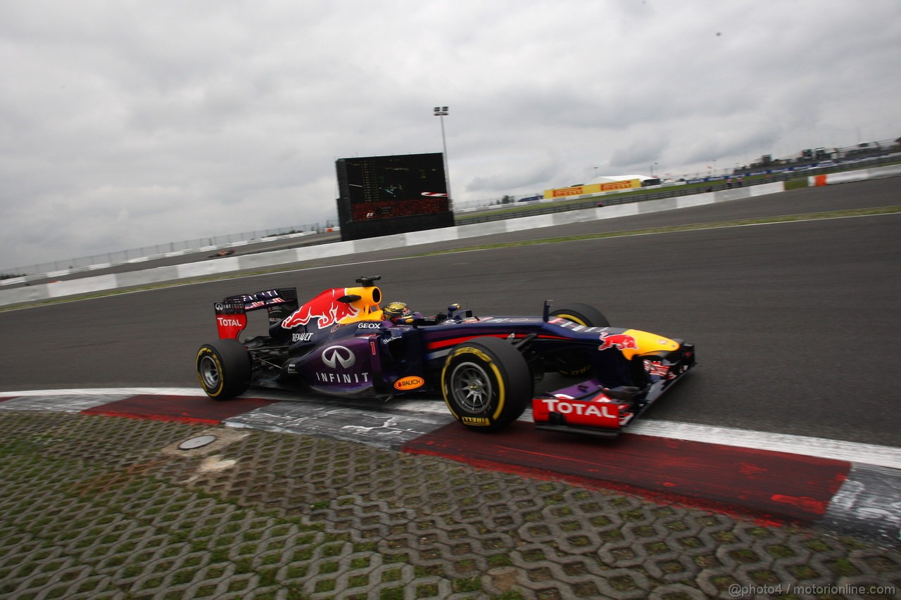 GP GERMANIA, 05.07.2013- Prove Libere 2, Sebastian Vettel (GER) Red Bull Racing RB9 