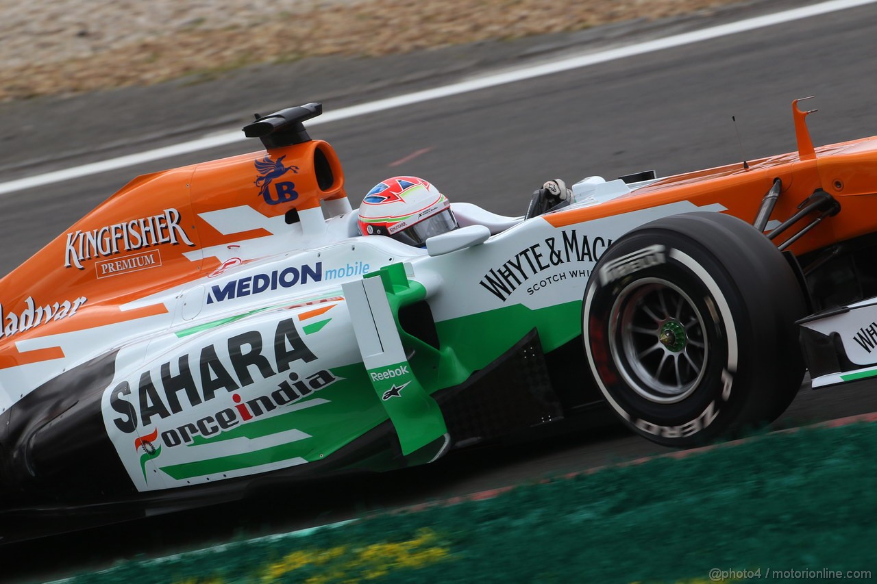 GP GERMANIA, 05.07.2013- Prove Libere 2, Paul di Resta (GBR) Sahara Force India F1 Team VJM06 