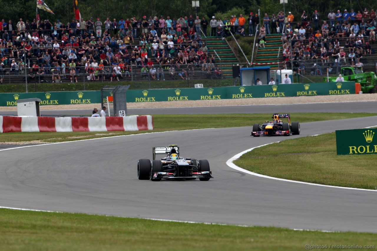 GP GERMANIA, 05.07.2013- Prove Libere 2, Esteban Gutierrez (MEX), Sauber F1 Team C32 