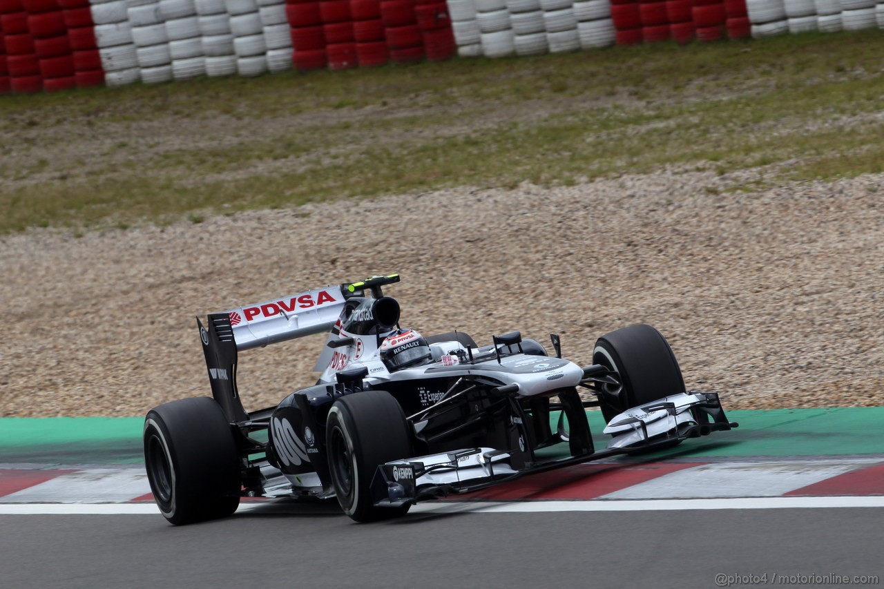 GP GERMANIA, 05.07.2013- Prove Libere 2, Pastor Maldonado (VEN) Williams F1 Team FW35 