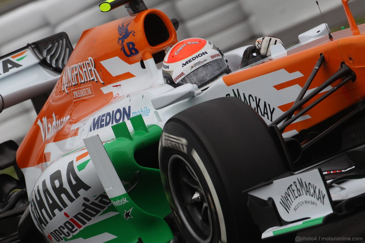 GP GERMANIA, 05.07.2013- Prove Libere 2, Adrian Sutil (GER), Sahara Force India F1 Team VJM06 