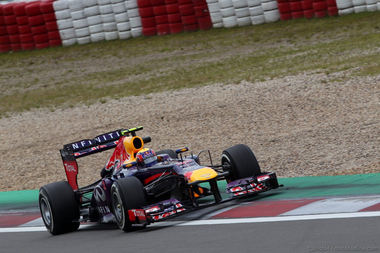 GP GERMANIA, 05.07.2013- Prove Libere 2, Mark Webber (AUS) Red Bull Racing RB9 