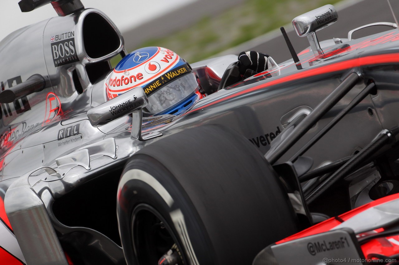 GP GERMANIA, 05.07.2013- Prove Libere 2, Jenson Button (GBR) McLaren Mercedes MP4-28 