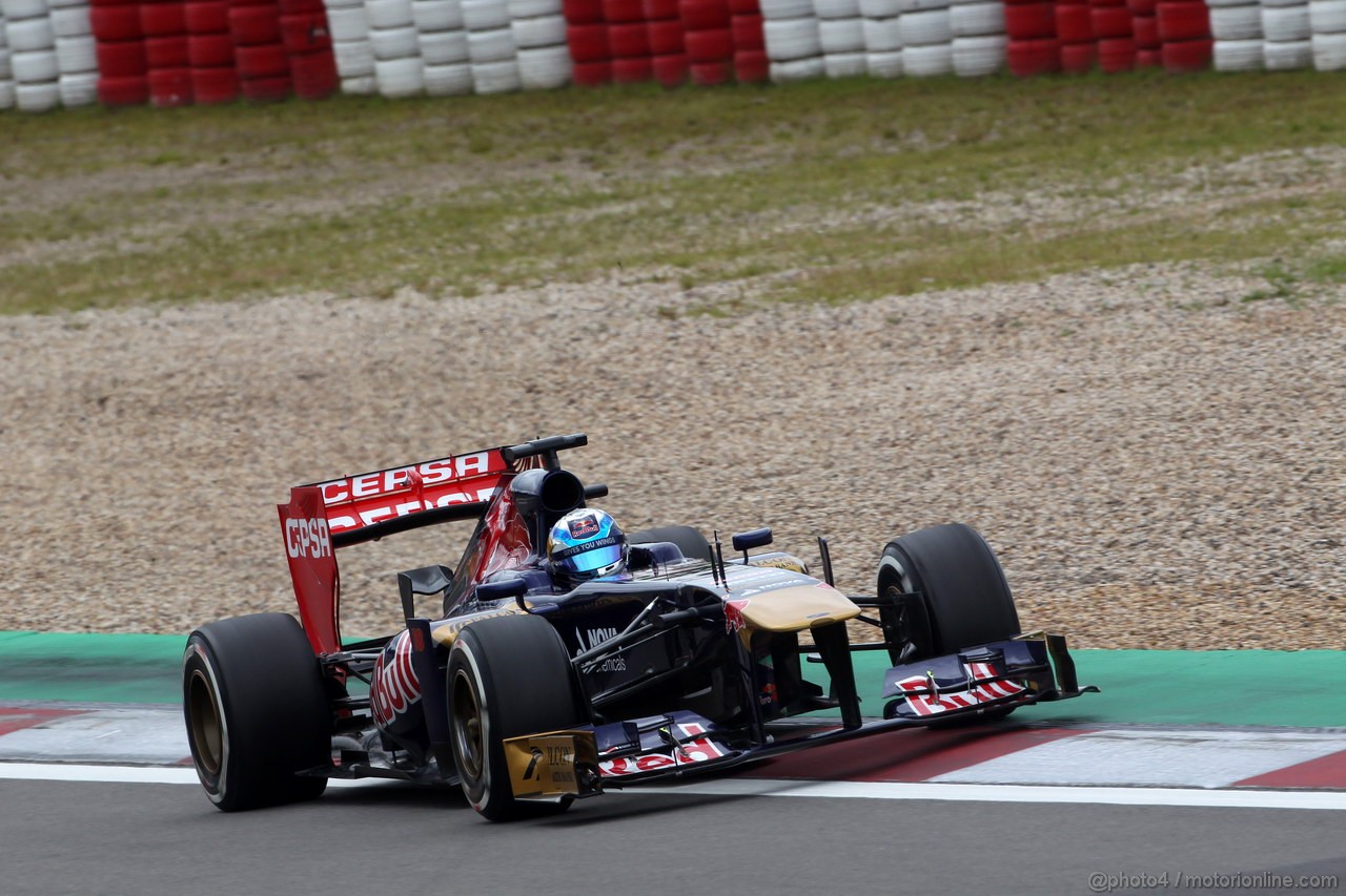 GP GERMANIA, 05.07.2013- Prove Libere 2, Jean-Eric Vergne (FRA) Scuderia Toro Rosso STR8 