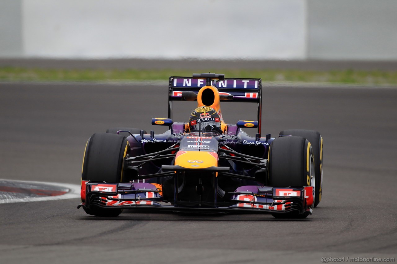 GP GERMANIA, 05.07.2013- Prove Libere 2, Sebastian Vettel (GER) Red Bull Racing RB9 