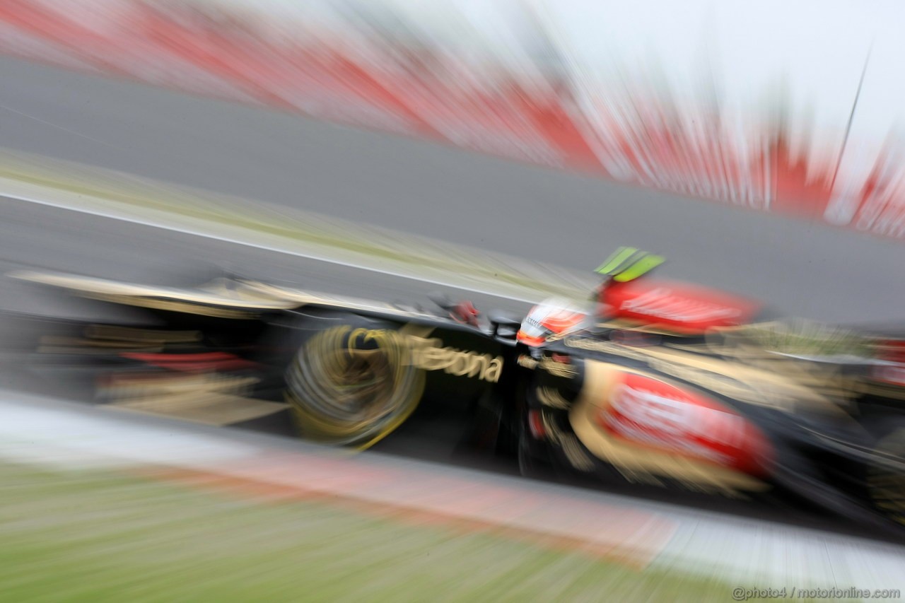GP GERMANIA, 05.07.2013- Prove Libere 2, Romain Grosjean (FRA) Lotus F1 Team E21 