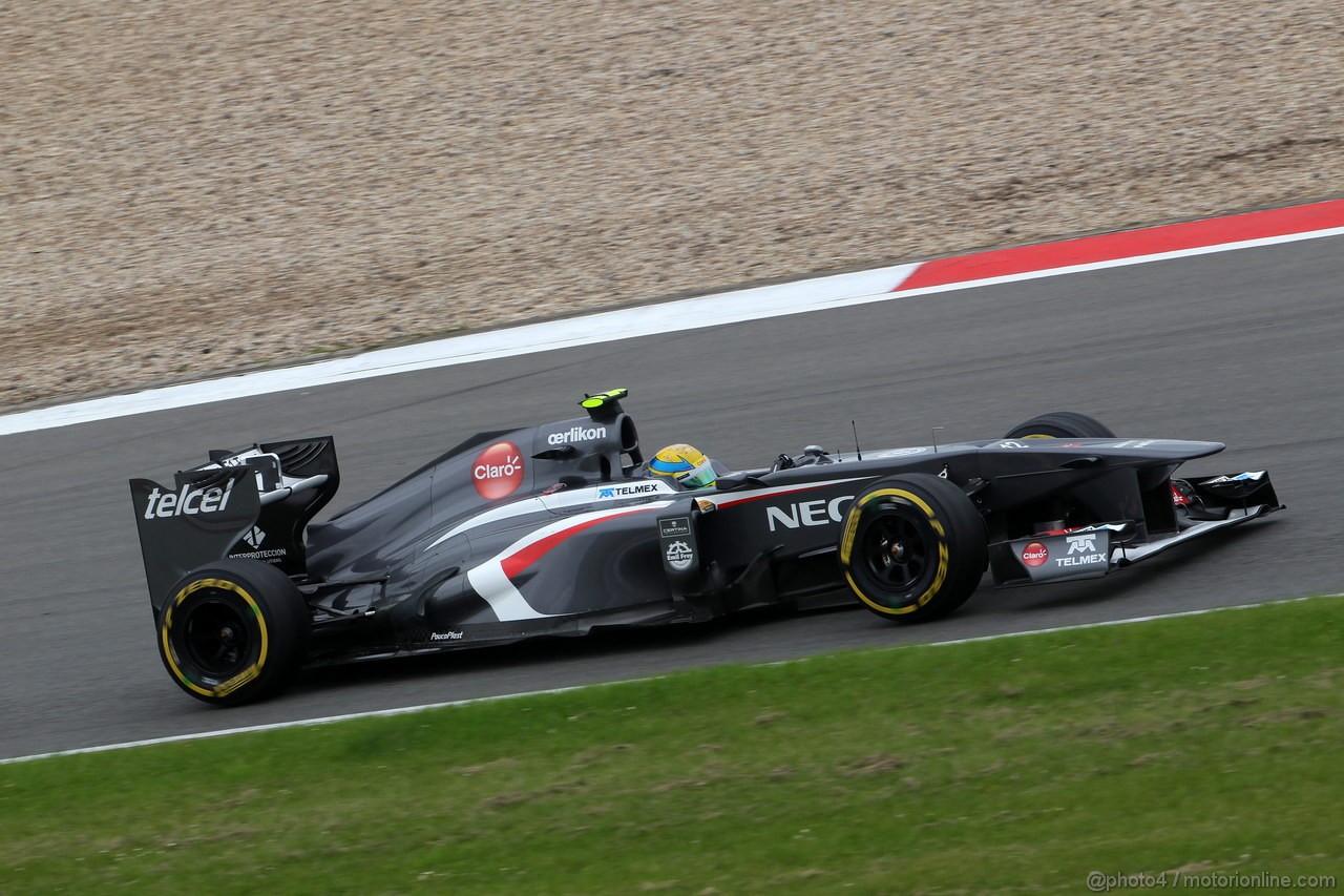 GP GERMANIA, 05.07.2013- Prove Libere 2, Esteban Gutierrez (MEX), Sauber F1 Team C32 