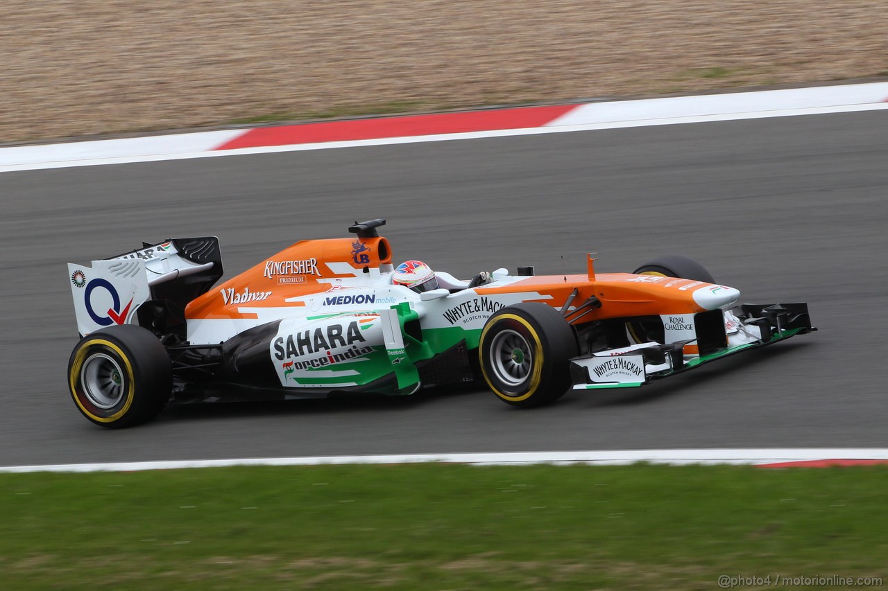 GP GERMANIA, 05.07.2013- Prove Libere 2, Paul di Resta (GBR) Sahara Force India F1 Team VJM06 