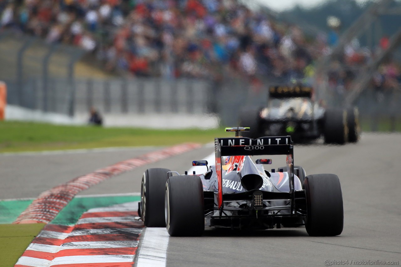 GP GERMANIA, 05.07.2013- Prove Libere 2, Mark Webber (AUS) Red Bull Racing RB9 