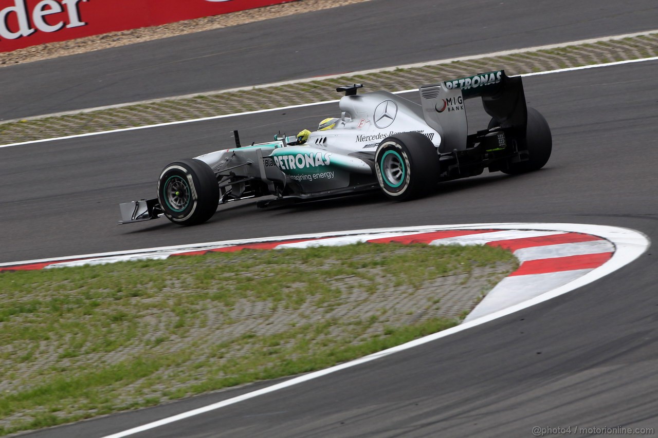 GP GERMANIA, 05.07.2013- Prove Libere 2, Nico Rosberg (GER) Mercedes AMG F1 W04 