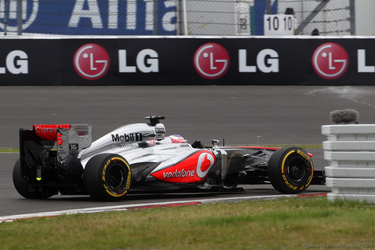 GP GERMANIA, 05.07.2013- Prove Libere 2, Jenson Button (GBR) McLaren Mercedes MP4-28 