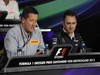 GP GERMANIA, 05.07.2013- Conferenza Stampa, Paul Hembery, Pirelli Motorspor Director e Paddy Lowe (GBR) Mercedes AMG F1 Executive Director (Technical).