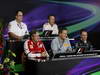 GP GERMANIA, 05.07.2013- Conferenza Stampa, Pat Fry (GBR), Technical Director (Chassis), Ferrari, Paul Hembery, Pirelli Motorspor Director e Paddy Lowe (GBR) Mercedes AMG F1 Executive Director (Technical).