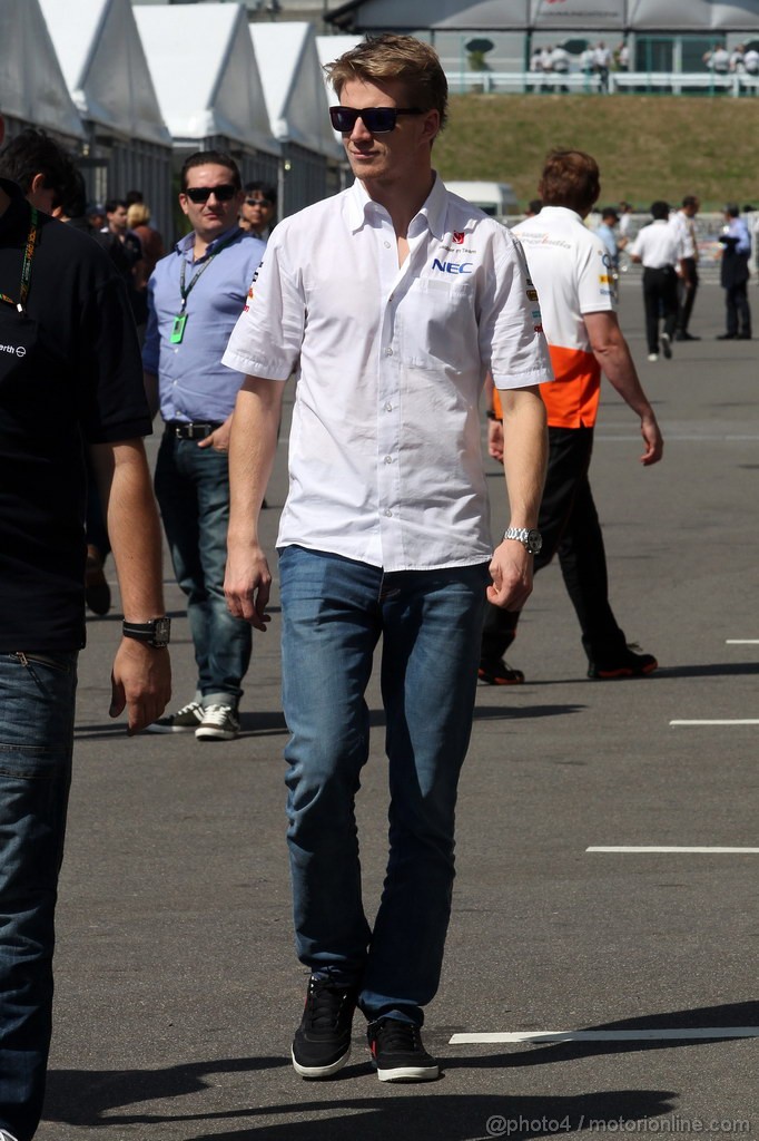 GP GIAPPONE, 13.10.2013- Nico Hulkenberg (GER) Sauber F1 Team C32 