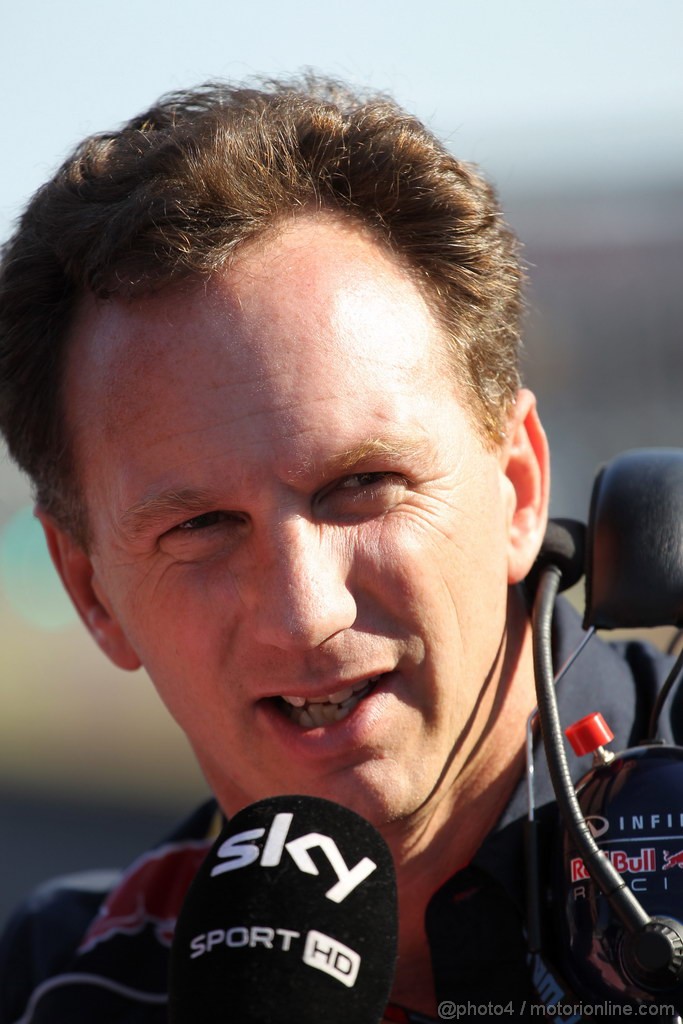 GP GIAPPONE, 13.10.2013- Gara, Christian Horner (GBR), Red Bull Racing, Sporting Director 