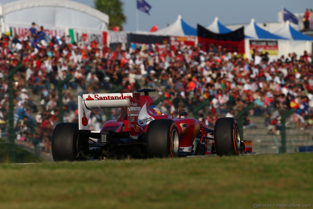 GP GIAPPONE, 13.10.2013- Gara, Fernando Alonso (ESP) Ferrari F138 