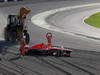 GP GIAPPONE, 13.10.2013- Gara, Crash, Jules Bianchi (FRA) Marussia F1 Team MR02 