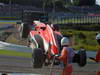 GP GIAPPONE, 13.10.2013- Gara, crash, Jules Bianchi (FRA) Marussia F1 Team MR02