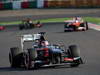 GP GIAPPONE, 13.10.2013- Gara, Nico Hulkenberg (GER) Sauber F1 Team C32 