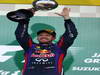 GP GIAPPONE, 13.10.2013- Gara, 1st position Sebastian Vettel (GER) Red Bull Racing RB9 